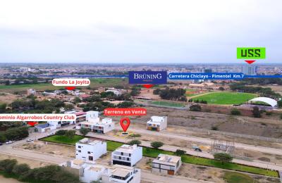 VENTA DE TERRENO EN CONDOMINIO ALGARROBOS COUNTRY CLUB